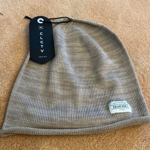 Kekoa Collective Slouch Beanie- Beige- One Size- Unisex